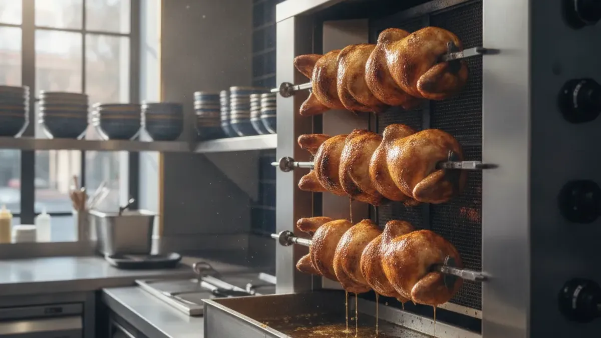 Hähnchengrill für die Gastronomie