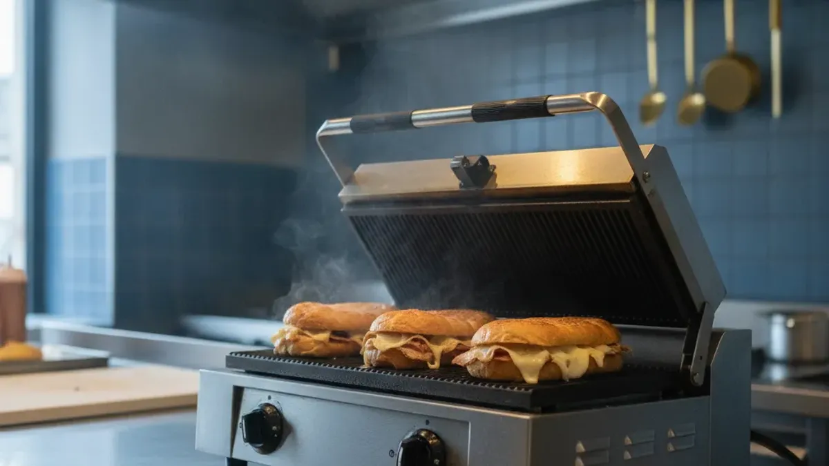 Toastmaschine für die Gastronomie